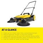 Kärcher S 4 Twin Outdoor Push Sweeper