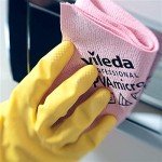 Vileda PVA Microfiber Cloths - Red 5 Pack