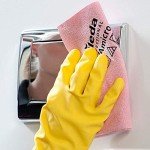 Vileda PVA Microfiber Cloths - Red 5 Pack