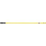 Rubbermaid HYGEN 58" Quick-Connect Yellow Mop Handle