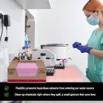 FlashDry Chemical Spill Absorbent Pads - 100 Pack