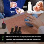FlashDry Chemical Spill Absorbent Pads - 100 Pack