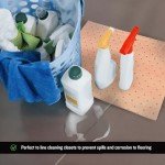 FlashDry Chemical Spill Absorbent Pads - 100 Pack