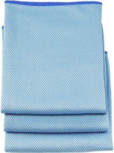Unger Large Streak-Free Microfiber Towels, 3 Pack