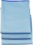Unger Large Streak-Free Microfiber Towels, 3 Pack