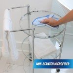Unger Large Streak-Free Microfiber Towels, 3 Pack