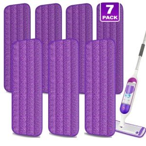 Reusable Microfiber Mop Pads for Swiffer PowerMop