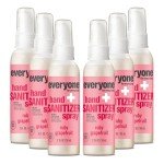 Everyone Hand Sanitizer Spray, Ruby Grapefruit, 2 Oz
