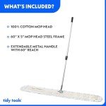 60" Commercial Dust Mop & Floor Sweeper
