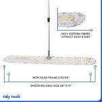 60" Commercial Dust Mop & Floor Sweeper