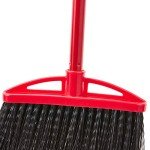 Amazon Basics Metal Handle Angle Broom - 6-Pack