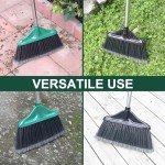 4-Piece Heavy Duty Indoor/Outdoor Commercial Broom Set