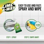 Lime-A-Way Bathroom Cleaner, 32 oz - Eliminates Stains