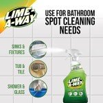 Lime-A-Way Bathroom Cleaner, 32 oz - Eliminates Stains