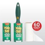 Pine-Sol Reusable Lint Roller with Refill Sheets