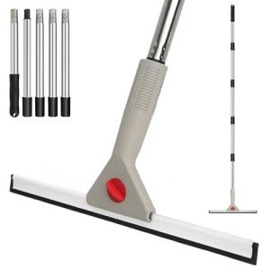 60" Floor Squeegee and Scrubber for Effective Cleaning
