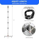 60" Floor Squeegee and Scrubber for Effective Cleaning