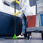24” Floor Squeegee with Adjustable Handle