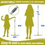Jetshine 60'' Heavy Duty Floor Squeegee with Handle