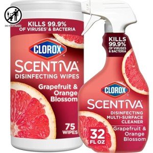 Scentiva Clorox Multi-Surface Cleaner & Wipes Bundle
