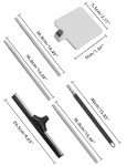 YOUNITA 59" Stainless Steel Floor Squeegee Scrubber