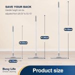 Yocada Adjustable Rubber Floor Squeegee Broom