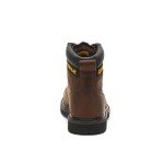Men's Steel Toe Work Boot - Dark Brown, Size 9.5