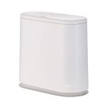 12L Rectangular Plastic Trash Can with Press Lid
