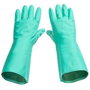 Tusko Products Nitrile Rubber Cleaning Gloves, XL