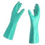 Tusko Products Nitrile Rubber Cleaning Gloves, XL