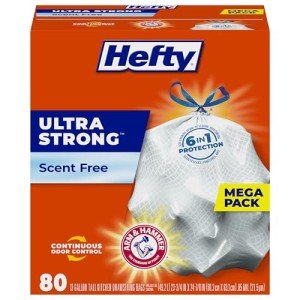 Hefty Ultra Strong 13 Gallon Drawstring Trash Bags