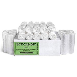 Aluf Plastics 10 Gallon Trash Bags - 1000 Pack
