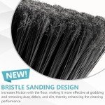 Soft Bristle Heavy-Duty Indoor Sweeping Broom