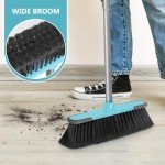 Soft Bristle Heavy-Duty Indoor Sweeping Broom