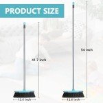 Soft Bristle Heavy-Duty Indoor Sweeping Broom
