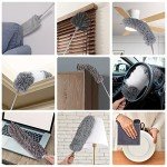 DEEHYO 9PCS Extendable Microfiber Duster Set