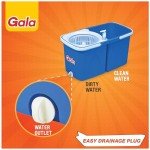 Gala 180-Degree Spin Mop Set with Twin Bucket