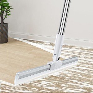 62" Rubber Squeegee Broom & Pet Hair Remover