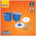 Gala 180-Degree Spin Mop Set with Twin Bucket