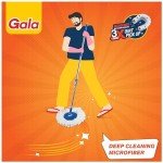 Gala 180-Degree Spin Mop Set with Twin Bucket