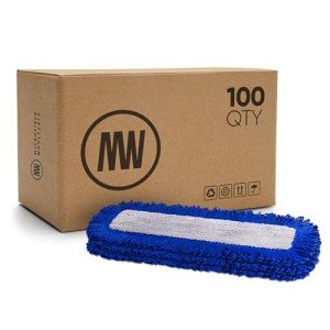 18" Microfiber Dust Mop Pads - 2 Pack
