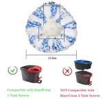 2-Pack Spin Mop Heads with Extra Cleaning Power