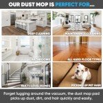 18" Microfiber Dust Mop Pads - 2 Pack