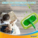 KEEPOW Reusable Mop Pads for Swiffer Sweeper - 4 Pack
