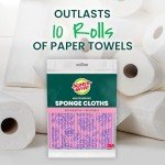 Scotch-Brite Reusable Sponge Cloths - 2 Pack