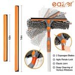 Eazer 89'' Squeegee Window Cleaner with Extension Pole