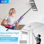 Long Handle Wall Cleaner Mop with 2 Pads