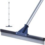17.5" Heavy Duty Floor Squeegee with 62" Handle