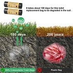 40 Count Heavy Duty 8 Gallon Toilet Bags