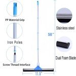 YONILL 50" Heavy Duty Floor Squeegee with Handle